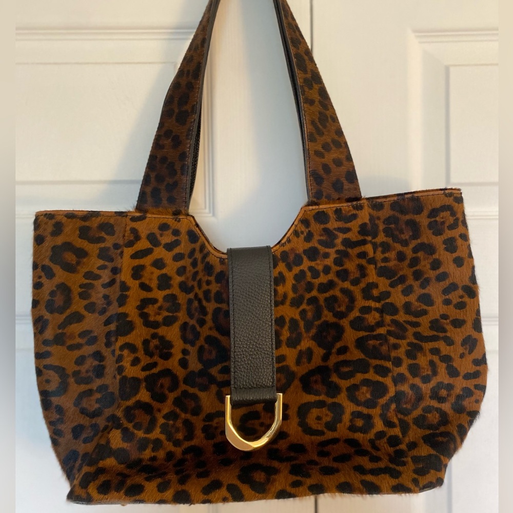 Animal print bag